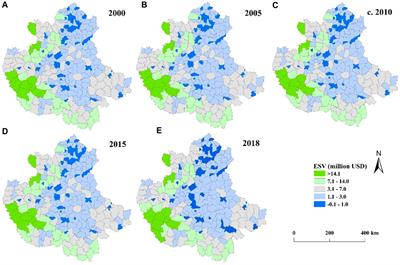 Impact of landscape patterns on ecosystem services in China: a case study of the central plains urban agglomeration